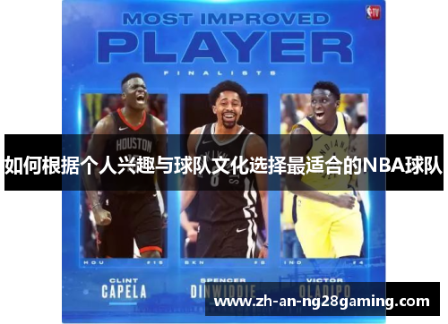 如何根据个人兴趣与球队文化选择最适合的NBA球队