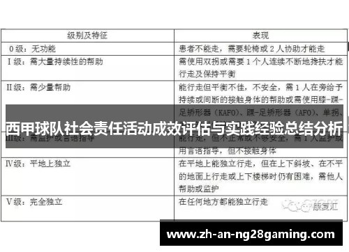 西甲球队社会责任活动成效评估与实践经验总结分析